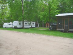 Camping at Wausota Resort